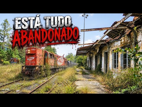 ESTÁ TUDO ABANDONADO... FERROVIA NO RS