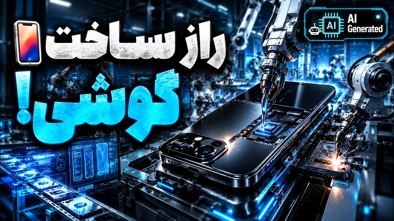 📱 راز ساخت گوشی هوشمند در کارخانه!