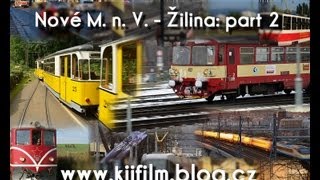 preview picture of video 'Slovakia Train: Nové Město n. V. - Žilina, in driver cab, part 2'