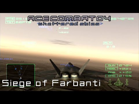 Siege of Farbanti (Ace Difficult) - Ace Combat 04 Playthrough #17