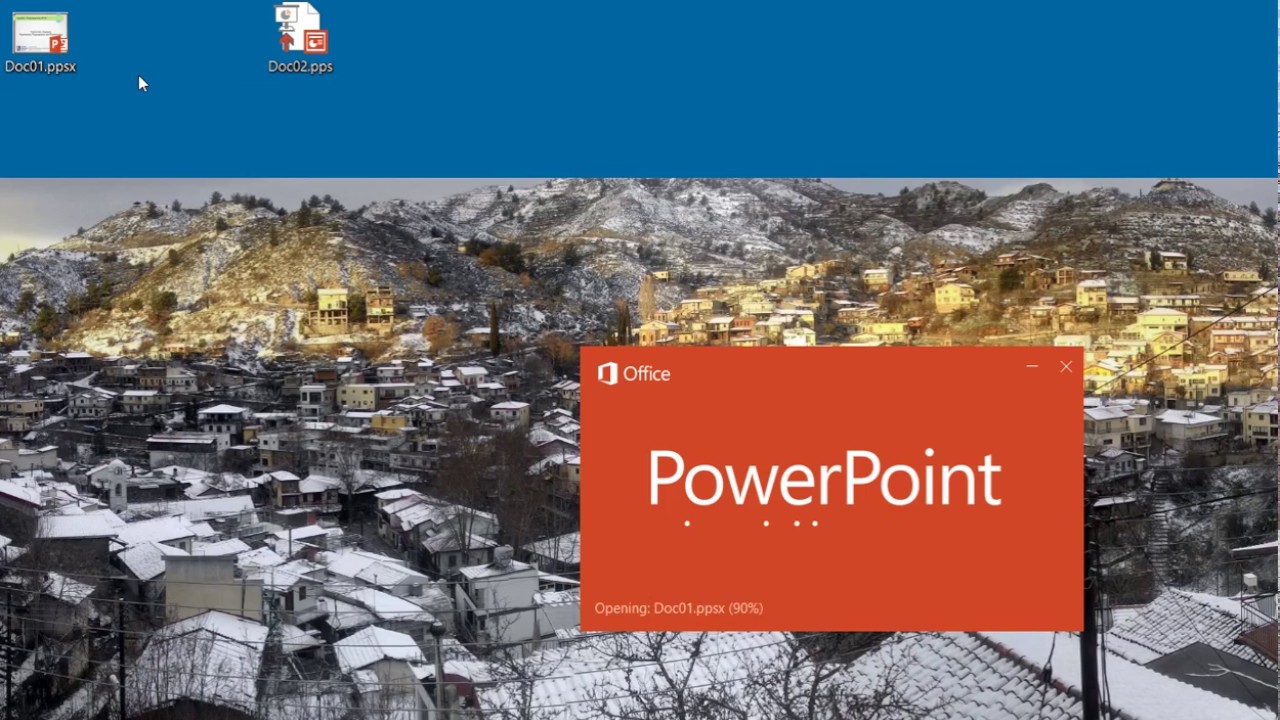How to convert a PPSx to PDF