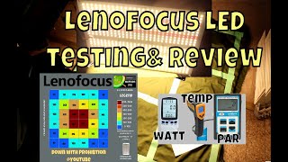 Lenofocus LED Grow Light Review & PAR Testing | Amazon's Cheapest Quantum Board