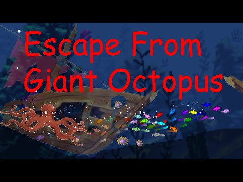 marble race  : Escape From Killer Octopus  - Survival Marble Race In Algodoo