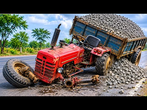 Horrible Accident On Road | Emergency Fix On Road