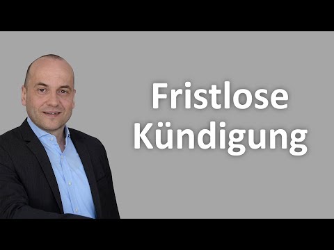 Wann riskiert man eine fristlose Kündigung?