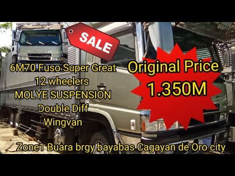 #6M70 Fuso Super Great,12wheelers,Molye sus,Dóuble Diff. 1.350M Lang