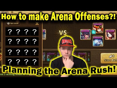How to make Arena Offenses!? Preparing for your next rush hour! Summoners war