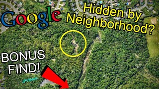 HIDDEN in The Woods... Google Earth Items Found!