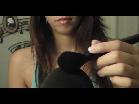 ASMR Binaural Touching, Squishing, and Brushing the Microphone (No Talking) — Christen Noel ASMR Binaural Touching, Squishing, and Brushing the Microphone (No Talking) — Christen Noel