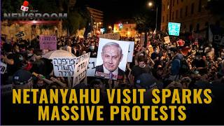 Netanyahu Visit Protests : Protesters demand Netanyahu arrest during Washington visit