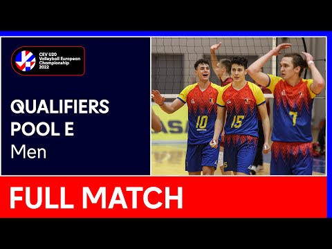 Full Match | Romania vs. Latvia | CEV U20 Volleyball European Championship 2022