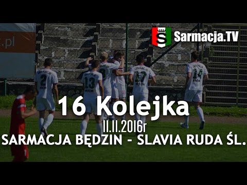 16 kolejka, Slavia Ruda Śląska - Sarmacja Będzin, 11.11.2016