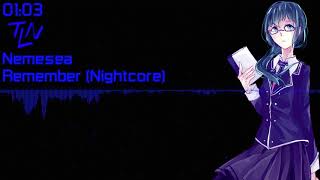 Nemesea - Remember [Nightcore] | 1440p 60FPS