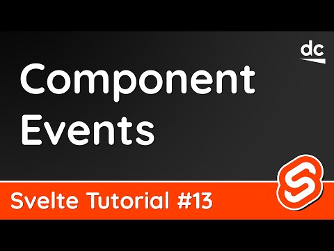 Component Events Svelte Tutorial 13