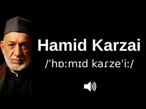 🇦🇫 How to pronounce Hamid Karzai (CORRECTLY!)