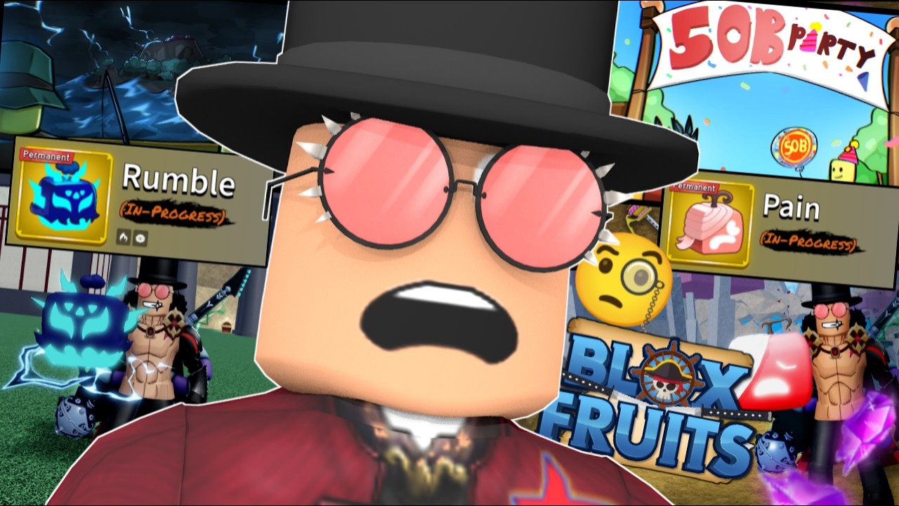 QUEE!! Rumble REWORK en Blox Fruits ☠️?! + Evento de Admins