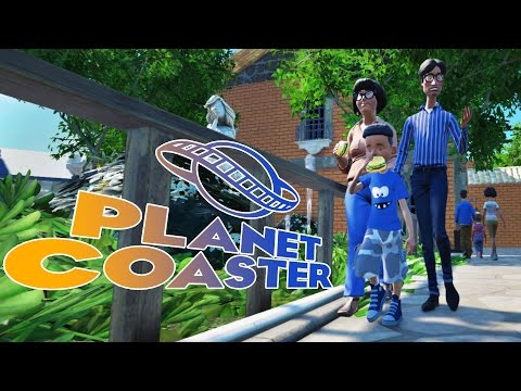 Planet Coaster Alpha 2 Gameplay - Fine Dining and Fine Toileting! - Let's Play Planet Coaster