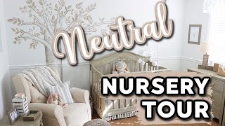 GENDER NEUTRAL NURSERY TOUR! || NURSERY DECORATING IDEAS & TIPS!
