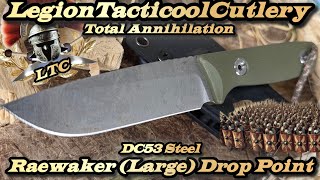 Raewaker 3.91” (Large) Drop Point in DC53 Steel
