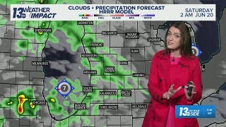 13 ON YOUR SIDE Forecast: Sunnier Friday; A Few Weekend Rain Chances