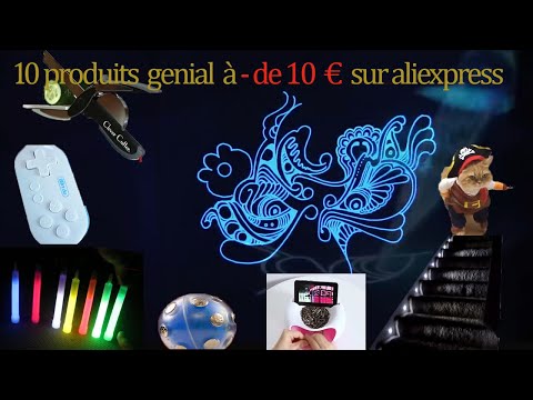 10 produits  à - de 10 euro sur aliexpress