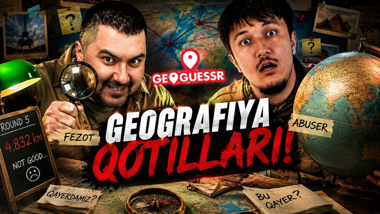 GEOGRAFIYA QOTILLARI! 🌍— GEOGUESSR #5