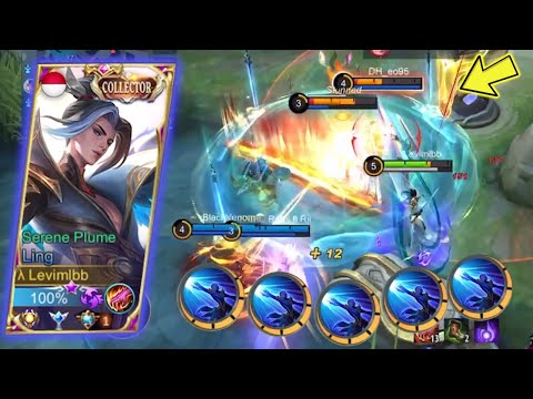 NEW LING MOST SATISFYING 5X COMBO UNLOCKED?! - Mobile Legends