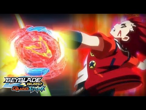 ZEAL BREAKER!! | Aiger vs Quadra and Bel | Beyblade Burst QUADSTRIKE | EPISODE 14 | CLIP |
