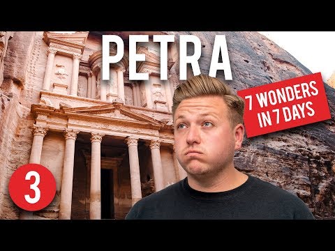 7 WONDERS OF THE WORLD IN 7 DAYS - PETRA, JORDAN