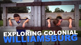 EXPLORING COLONIAL WILLIAMSBURG, VA - We got LOST in the MAZE! | Highway Therapy S1:E5