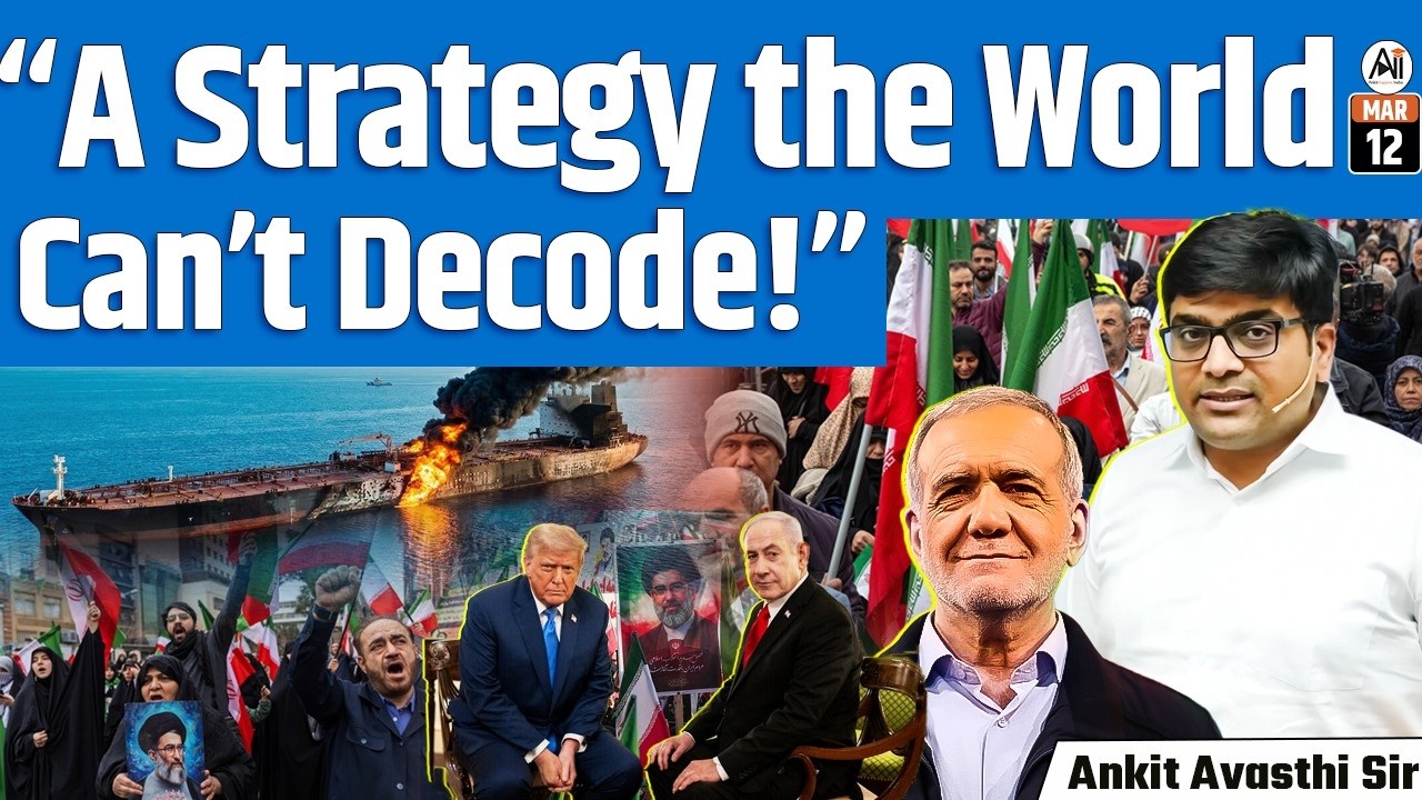 Iran’s ‘Fourth Successor’ Strategy for a Long War with US & Israel | Middle East War | By Ankit Sir