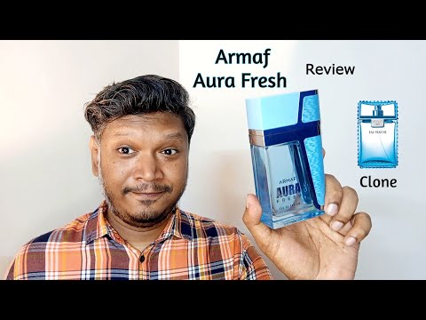 Armaf Aura Fresh Fragrance Review | Versace Man Eau Fraiche Clone | Summer Fragrance