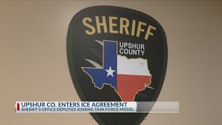 Upshur County Sheriff’s Office joins ICE task force