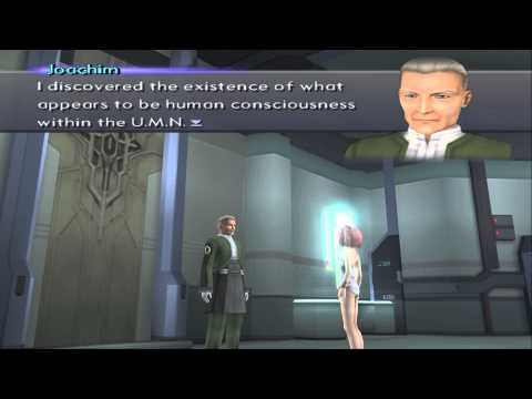 Xenosaga III HD Cutscene 161 - Joachim and MOMO (Labyrinthos) - ENGLISH - SWIMSUIT MODE
