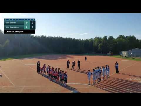 OmaSp-live: Pohj.kilpa KoU hopea -Lippo sininen ja KoU kulta -Lipponen valk