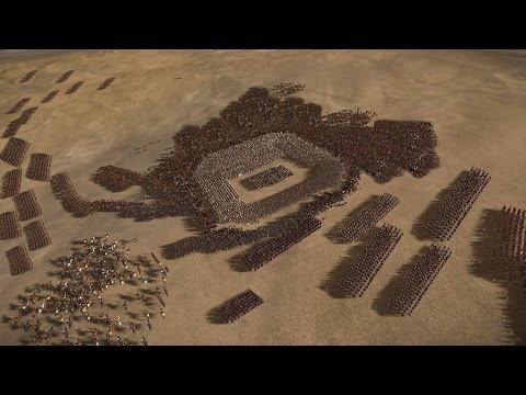3000 SPARTANS vs 12500 BEST ROMAN UNITS (Praetorian Guards) - Total War: ROME 2