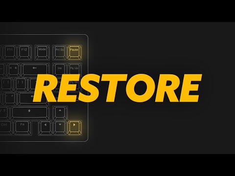 How to Restore your Wooting Keyboard in Wootility