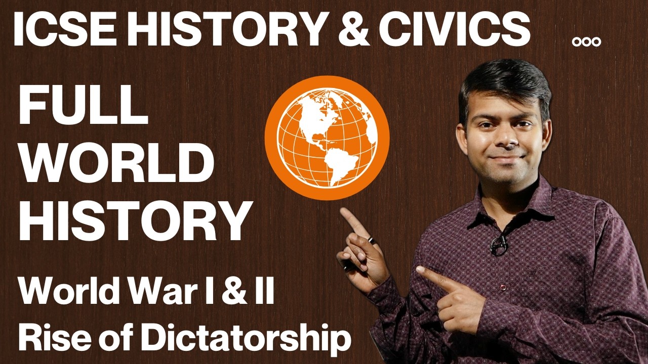 World War 1 & 2, Rise of Dictatorship | The Contemporary World 1 Shot | Class 10 History 2025 Exam