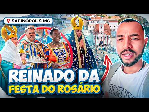 VOCÊ JÁ VIU UM REINADO ASSIM? | FESTA DO ROSÁRIO SABINÓPOLIS-MG