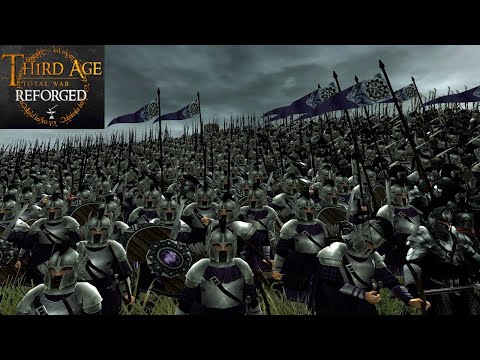 TOL FALAS, THE ISLAND FORTRESS (Siege Battle) - Third Age: Total War (Reforged)