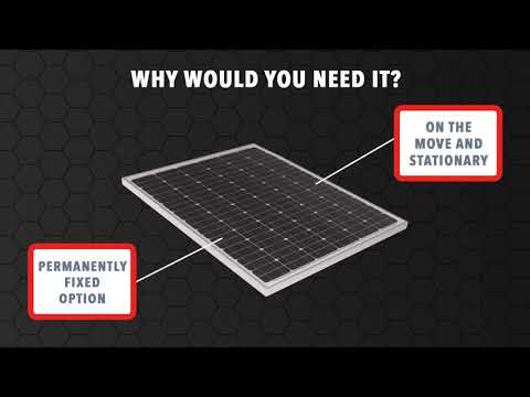 What is a REDARC solar panel and what does it do?