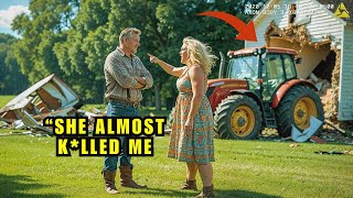 HOA Disengaged My Tractor's Brakes, So I Crashed Into Her Home!