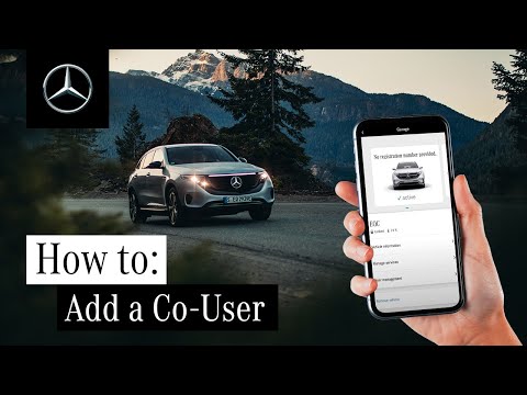 How to Add a Co-User for Your Vehicle with Mercedes me