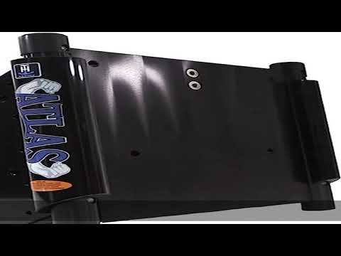 T-H Marine Atlas AHJ-6V-B-DP Hydraulic Jack Plate Setback - Black, 6"