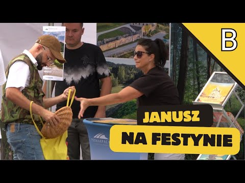 JANUSZ NA FESTYNIE W ŁODZI BIERZE WSZYSTKO ZA DARMO