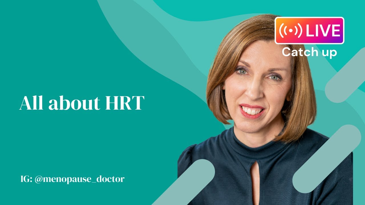All about HRT | Dr Louise Newson