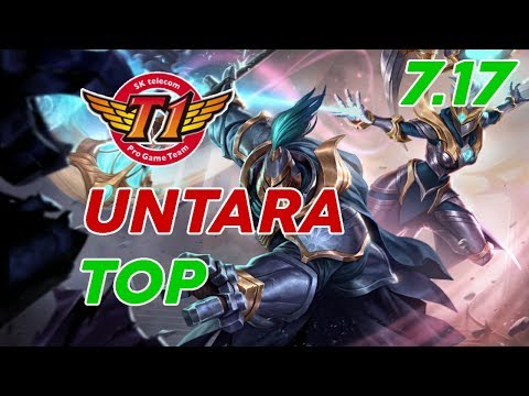 SKT T1 untara Jax Top Patch 7.17 Pro Replay