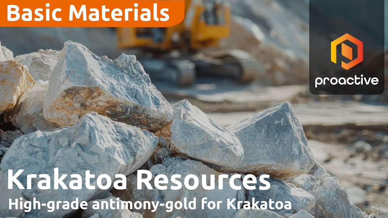 Krakatoa uncovers high-grade gold & antimony