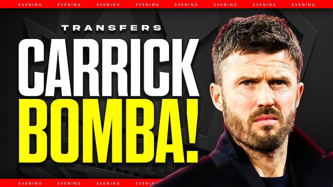 Carrick's BIG Transfer Hint! Man Utd Transfer News
