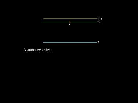 The Euclidean Parallel Postulate Explained: A Step-by-Step Proof!